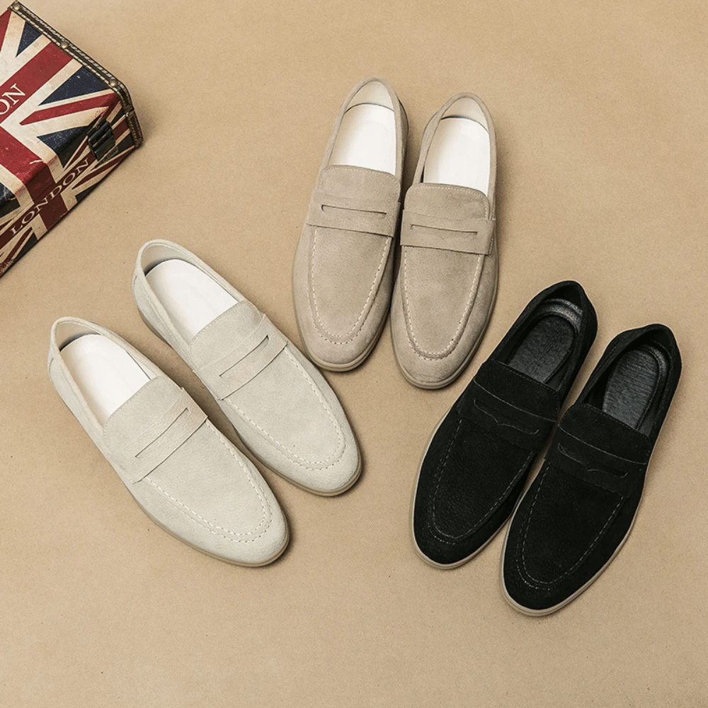 Leather Moccasin Loafer for Men Liverpool Verno